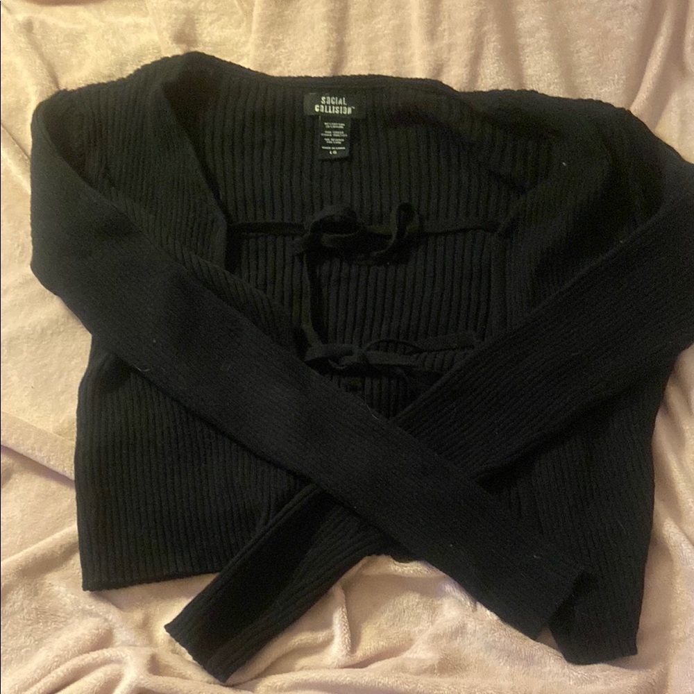 Black Sweater by Social Collision